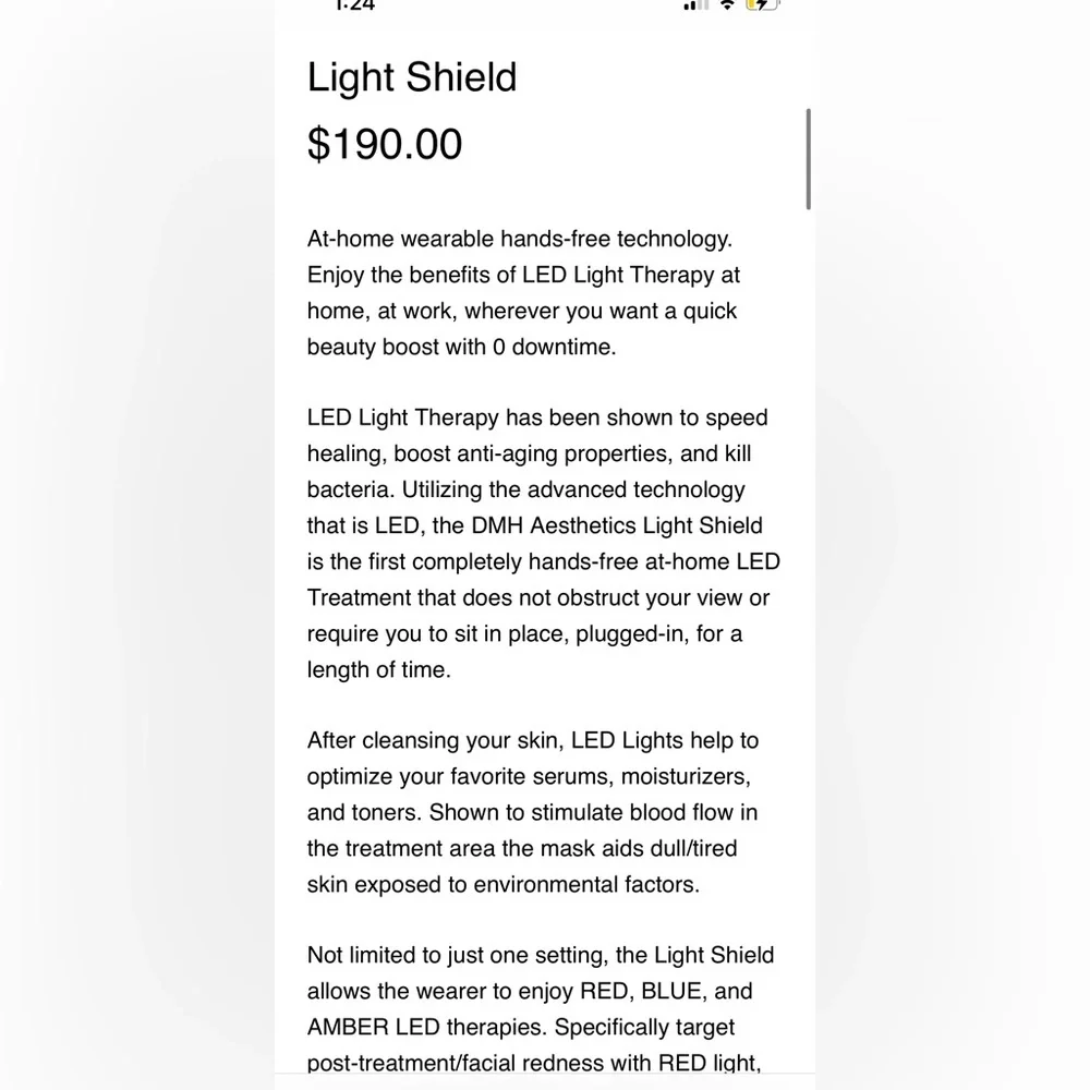 LED Light Therapy Mask